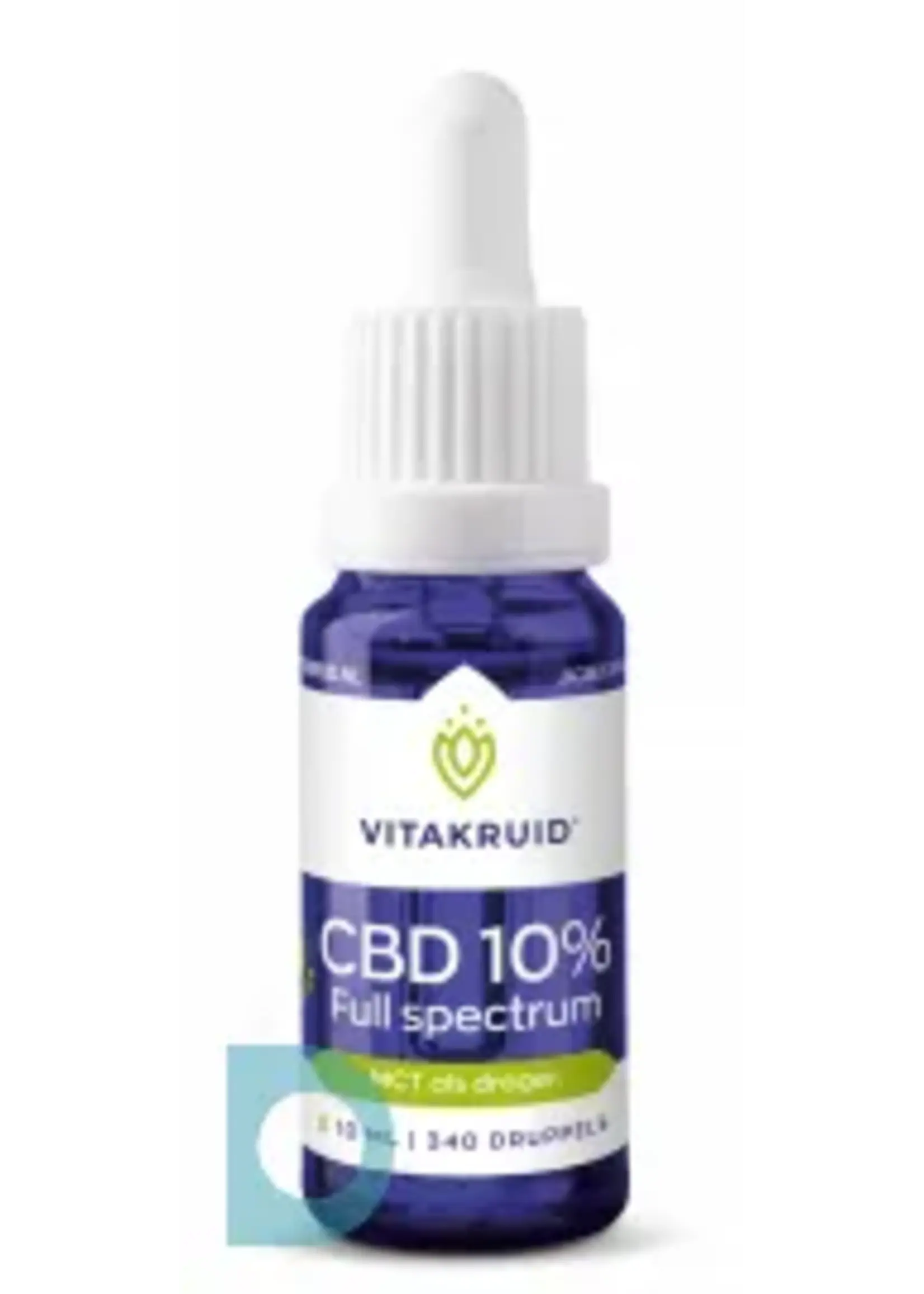 Vitakruid CBD Olie 10% Full spectrum, 10 ml