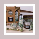 Botanic Spa verzorgingsset - massageroller - Jade roller - eucalyptus en limoengras parfum