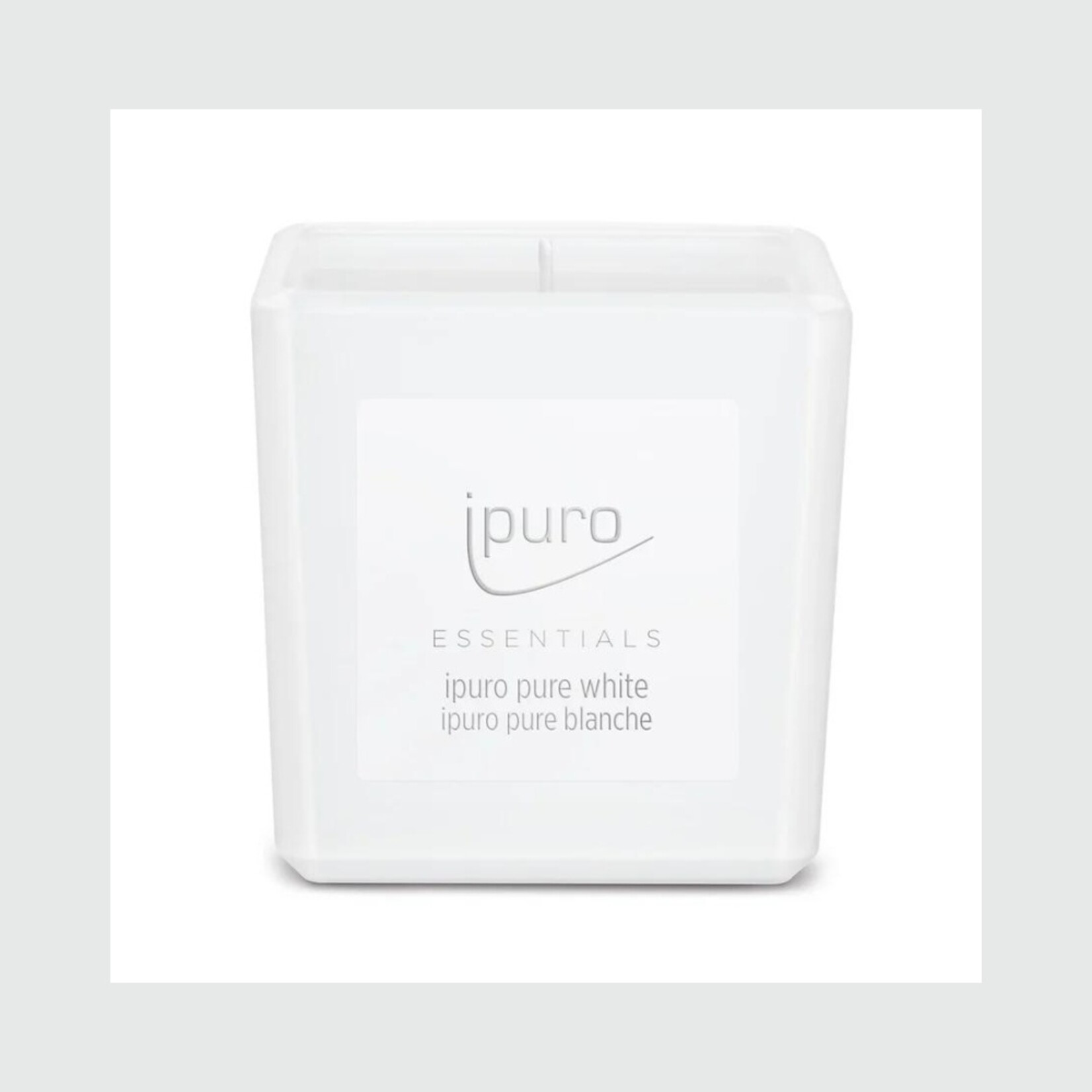 Ipuro Essentials Pure white  geurkaars