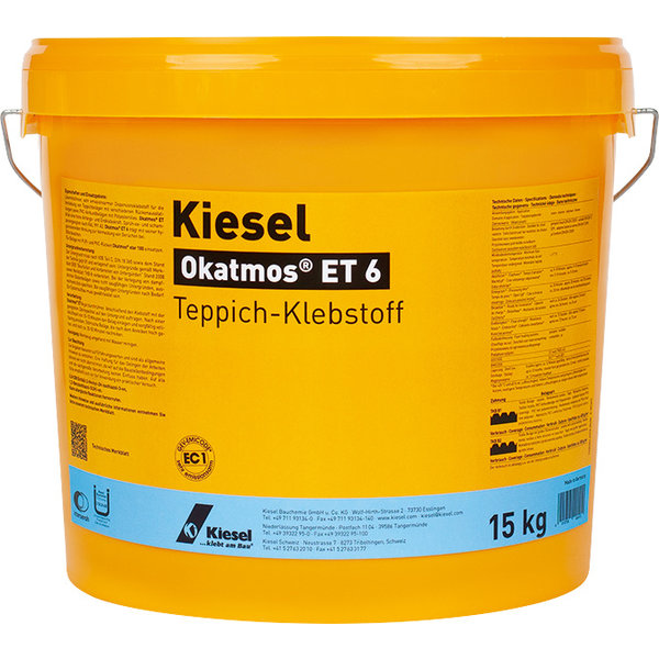 - LEVERBAAR OP BESTELLING - Okatmos® ET 6 - Tapijtlijm