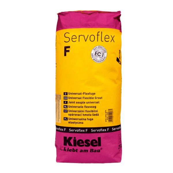 - LEVERBAAR OP BESTELLING - Servoflex F - Universeel voegsel 20 kg  Zandgrijs