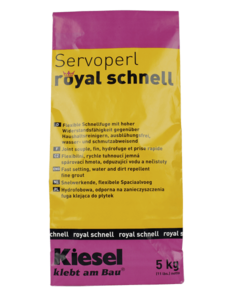 - LEVERBAAR OP BESTELLING - Servoperl royal schnell - Voegsel Zilvergrijs