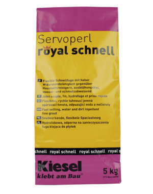  - LEVERBAAR OP BESTELLING - Servoperl royal schnell - Voegsel Zilvergrijs