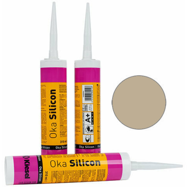 Oka Silicon - Siliconen sanitair kit Camel