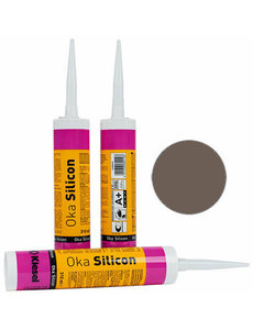  Oka Silicon - Siliconen sanitair kit Cacao