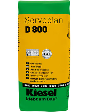  Servoplan D 800, 25kg - Dunne cementdekvloer egaline