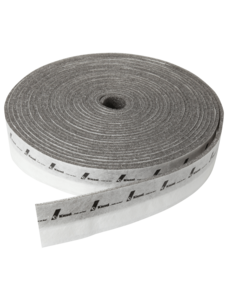  - LEVERBAAR OP BESTELLING - Kiesel Isolatiestrip met rand 25 m¹