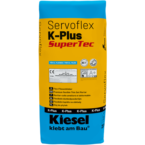 Servoflex K-Plus SuperTec, 20kg - Flexibele tegellijm
