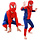 Spiderman Kostuum Verkleedpak Verkleedkostuum 120-130CM - L - Carnaval Superheld