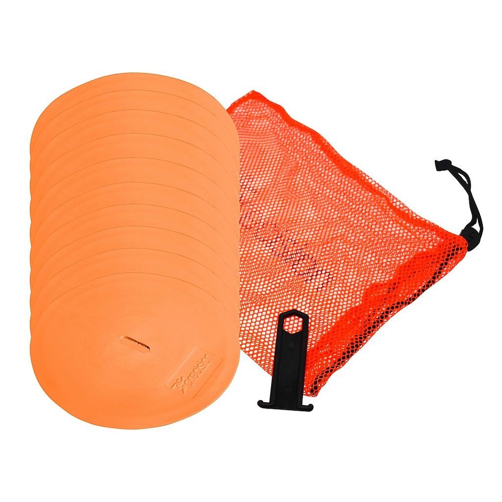 Precision Veldmarkering | Markeerschijven | Set van 10 | Ø 21 cm