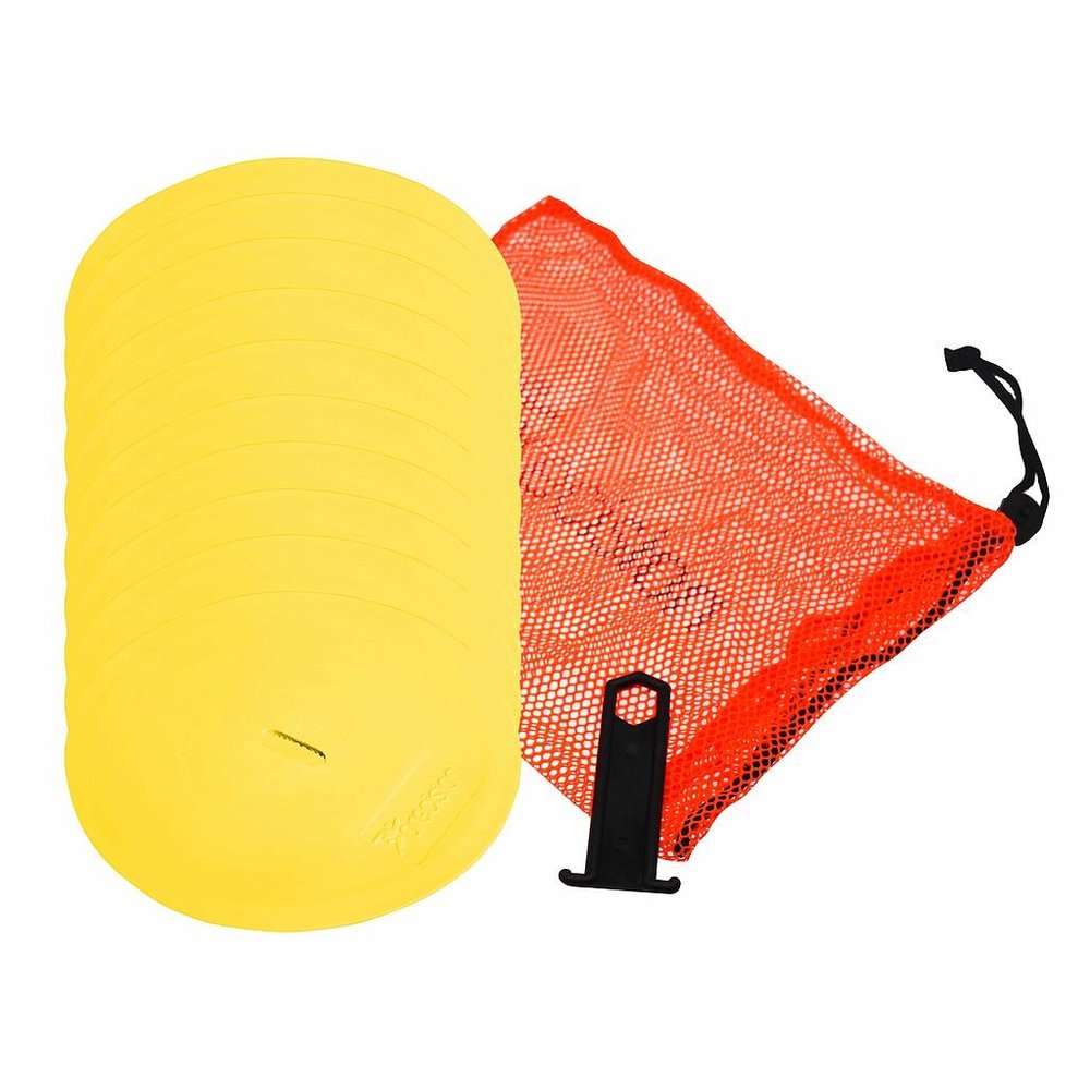 Precision Veldmarkering | Markeerschijven | Set van 10 | Ø 21 cm
