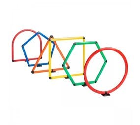 Spordas Kruipbogen Hindernis Set | Hindernisbaan | Set van 6