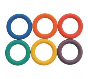 Spordas Rubberen werpringen | Ø 15 cm | Set van 6 Spordas Rubberen werpringen | Ø 15 cm | Set van 6