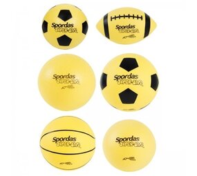Spordas Veilige en zachte ballenset  | Set van 6 | Zachte ballen Spordas Veilige en zachte ballenset  | Set van 6 | Zachte ballen