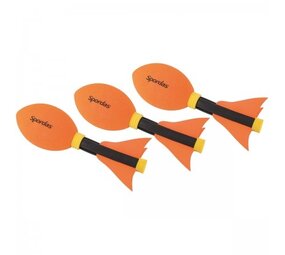 Spordas Mini Torpedo | Set van 3 stuks | Mini Speer | Werpbal Spordas Mini Torpedo | Set van 3 stuks | Mini Speer | Werpbal