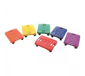 Spordas Rollerboard | Scooter | 33x34 | Set van 6 | Diverse kleuren Spordas Rollerboard | Scooter | 33x34 | Set van 6 | Diverse kleuren