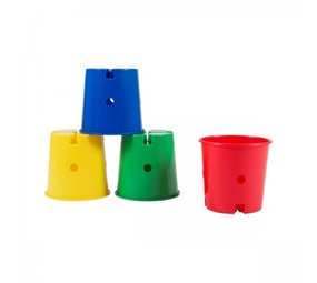 Spordas Spelemmers| Set van 4 | Multi Bucket Spordas Spelemmers| Set van 4 | Multi Bucket
