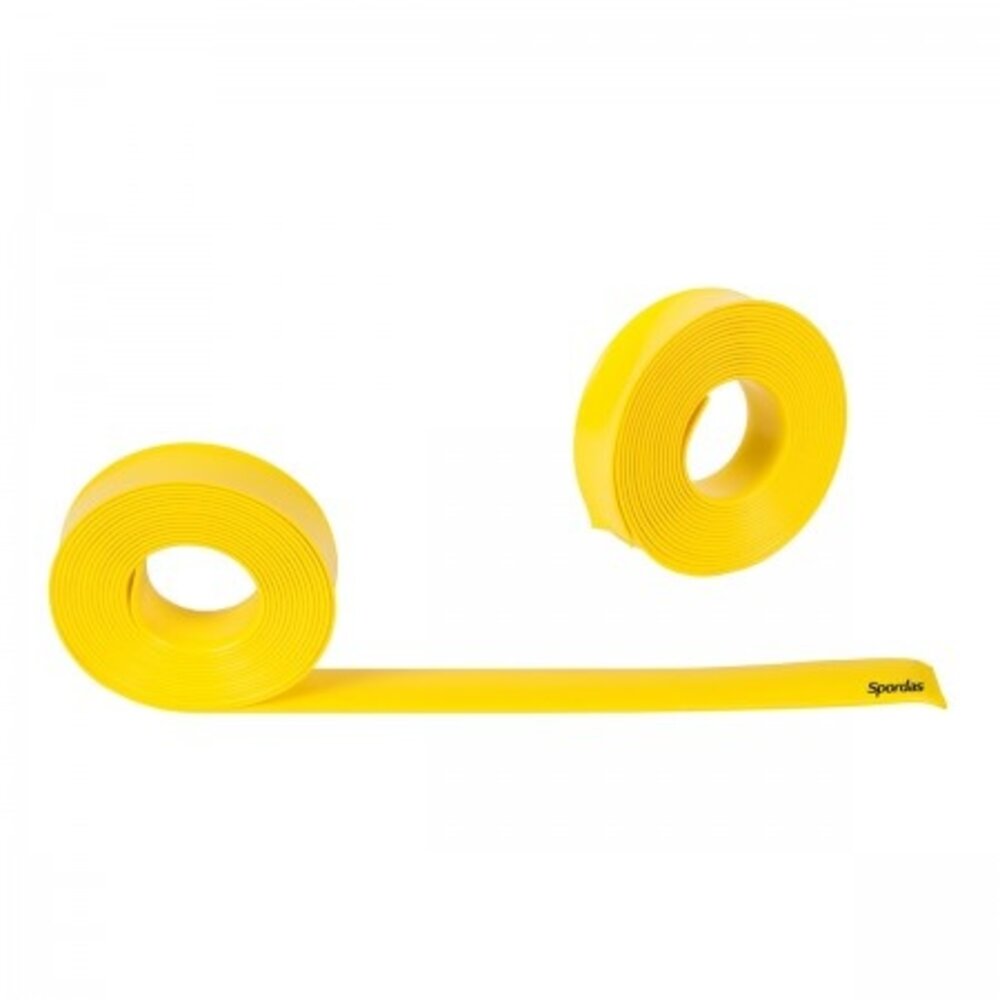Spordas Afbakeningslijnen | Markeren | 5 meter | Set van 2 stuks | Geel Spordas Afbakeningslijnen | Markeren | 5 meter | Set van 2 stuks | Geel