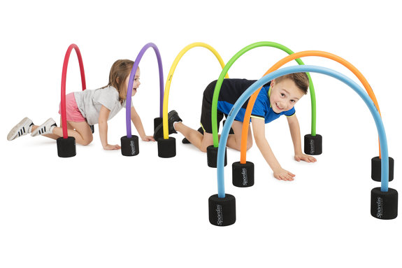 Spordas Foam kruipbogen | Set van 6 | Kruipbogenset Spordas Foam kruipbogen | Set van 6 | Kruipbogenset