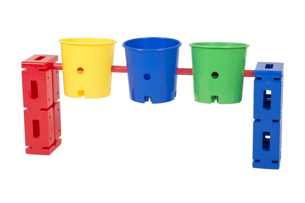 Spordas Spelemmers| Set van 4 | Multi Bucket | Werpen | Balanceren