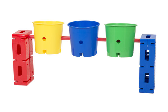 Spordas Spelemmers| Set van 4 | Multi Bucket | Werpen | Balanceren