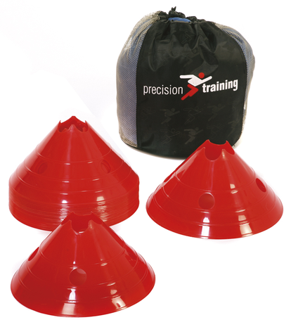 Precision Trainingshoedjes groot |  set van 20 | Diameter 30 cm | Hoogte 12 cm Precision Trainingshoedjes groot |  set van 20 | Diameter 30 cm | Hoogte 12 cm