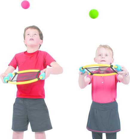 Spordas Stuiter Rackets | Ø 30 cm | Set van 6 Spordas Stuiter Rackets | Ø 30 cm | Set van 6