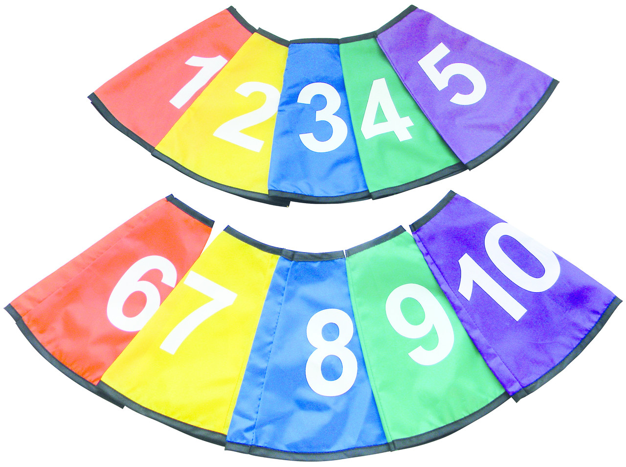 Spordas Pion hoesjes | Set van 10 | Cijfers 1 t/m 10 | Bewegend leren | 100% polyester Spordas Pion hoesjes | Set van 10 | Cijfers 1 t/m 10 | Bewegend leren | 100% polyester