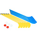 Megaform Vloerhockey Set | 12 sticks | Geel - Blauw | Inclusief 6 witte ballen Megaform Vloerhockey Set | 12 sticks | Geel - Blauw | Inclusief 6 witte ballen