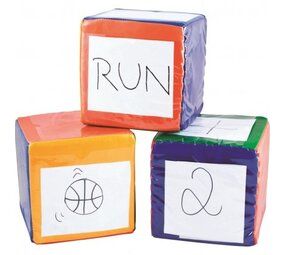 Spordas Beweegkubus 15 cm - Per stuk Spordas Beweegkubus 15 cm - Per stuk