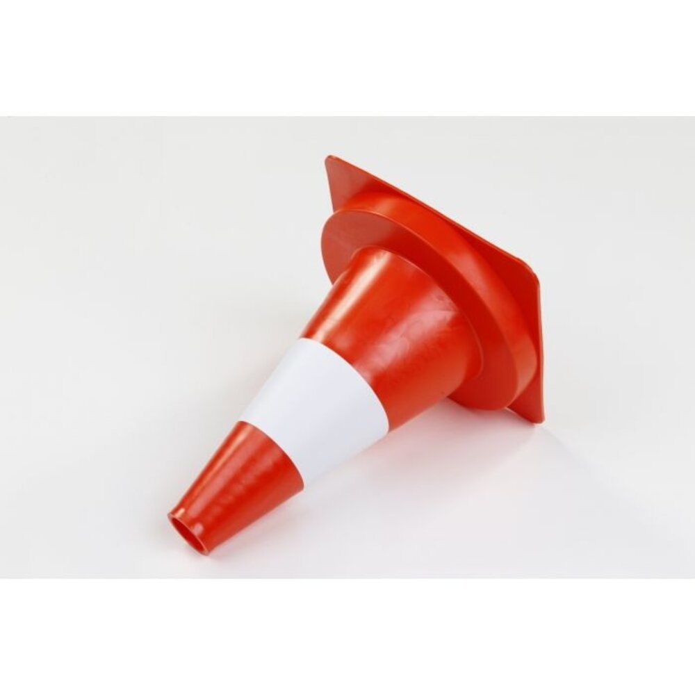 Kübler Sport PVC pion met strepen | 32 cm | Per stuk | Verkeerspion Kübler Sport PVC pion met strepen | 32 cm | Per stuk | Verkeerspion