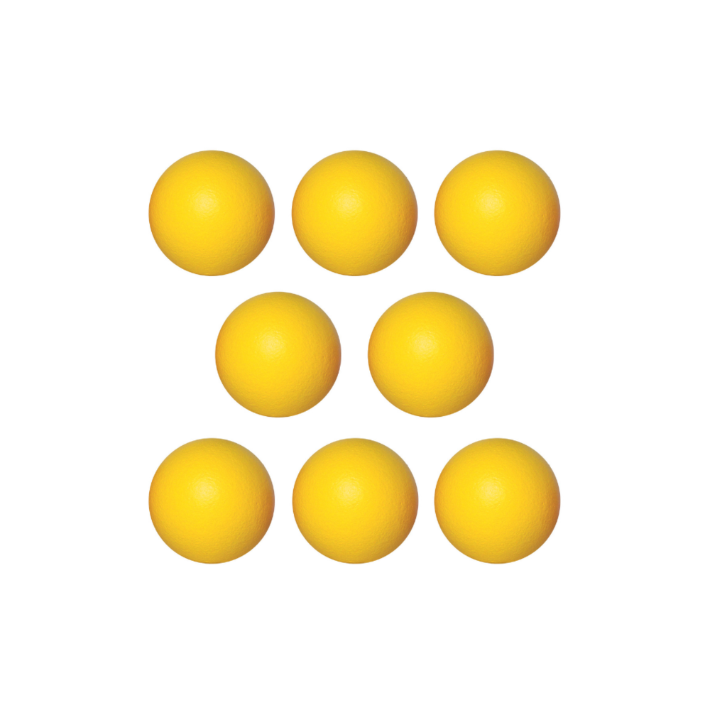 Spordas Foambal met olifantenhuid | Ø  18 cm| Geel | Basisonderwijs