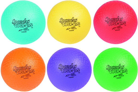 Spordas Veilige speelballen | Goede grip | Set van 6 PG Balls