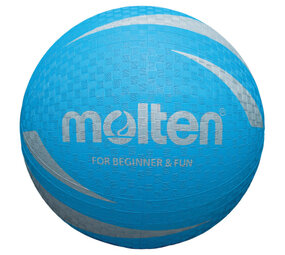 Molten Zachte multifunctionele speelbal | 20 cm | Blauw Molten Zachte multifunctionele speelbal | 20 cm | Blauw
