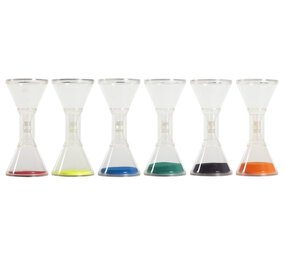 Spordas Zandloper | Timer | 30sec - 1 minuut | Rood - Geel Spordas Zandloper | Timer | 30sec - 1 minuut | Rood - Geel