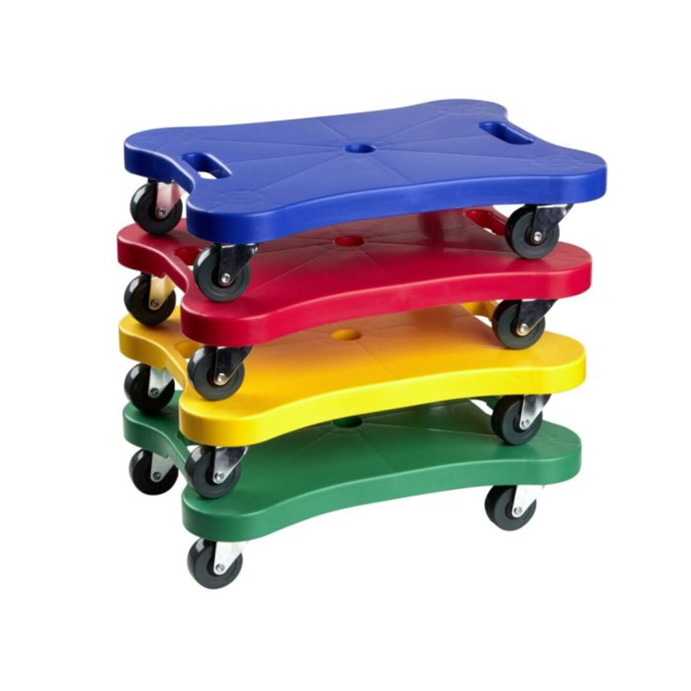 Tanga Sports Rolplank | Scooter | 4 kleuren | Per Stuk of Set van 4 | Rood - Blauw - Geel - Groen Tanga Sports Rolplank | Scooter | 4 kleuren | Per Stuk of Set van 4 | Rood - Blauw - Geel - Groen