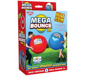 wicked Mega Bounce Ball XL | Rood of Blauw | Omtrek 2.5 meter wicked Mega Bounce Ball XL | Rood of Blauw | Omtrek 2.5 meter