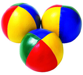 Megaform Jongleerballen | Set van 3 | 7 cm | Blauw-Geel-Groen-Rood Megaform Jongleerballen | Set van 3 | 7 cm | Blauw-Geel-Groen-Rood