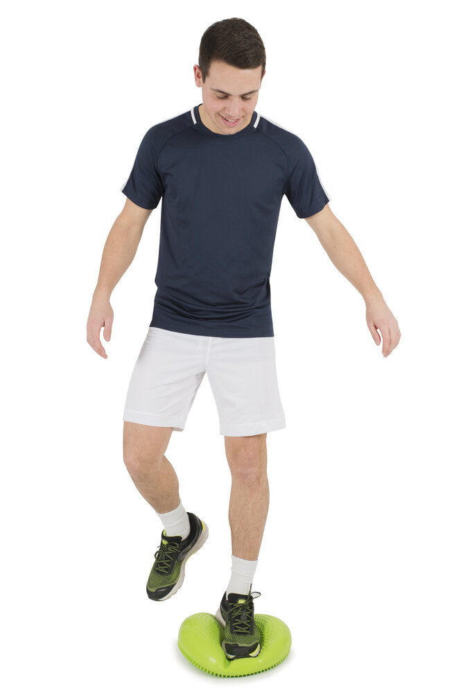 Stimove Luchtstabiliteit Wiebelkussen | Groen - Grijs | Inclusief Pomp