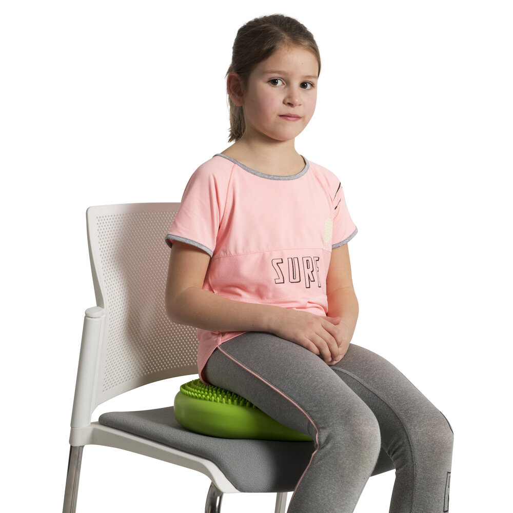 Stimove Luchtstabiliteit Wiebelkussen | Groen - Grijs | Inclusief Pomp