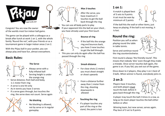 Pitjau Pitjau Standaard set | Veilig, compact en leuk voor binnen & buiten Pitjau Pitjau Standaard set | Veilig, compact en leuk voor binnen & buiten