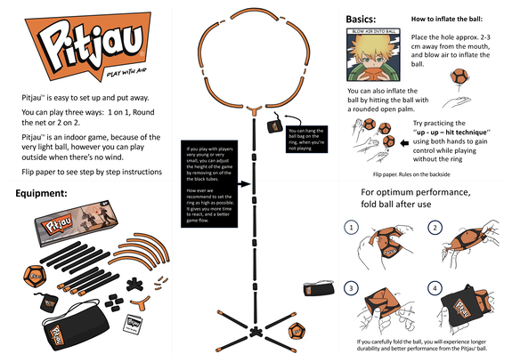 Pitjau Pitjau Standaard set | Veilig, compact en leuk voor binnen & buiten Pitjau Pitjau Standaard set | Veilig, compact en leuk voor binnen & buiten