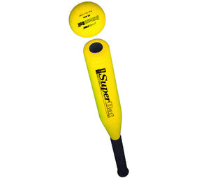 Spordas Honkbal Set | Geel | Junior | Ideaal voor basisonderwijs en BSO Spordas Honkbal Set | Geel | Junior | Ideaal voor basisonderwijs en BSO