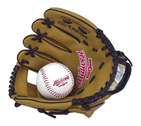 Midwest Midwest Honkbalhandschoen en bal