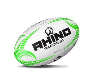 Rhino Rugby Training Bal | Wit | Maat 5 Rhino Rugby Training Bal | Wit | Maat 5