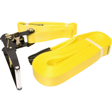 Slackline Set | HQ Slackline-Kit | 15 meter | Geel Slackline Set | HQ Slackline-Kit | 15 meter | Geel