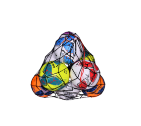 Ballennet | Nylon | 12 ballen | Zwart-Oranje Ballennet | Nylon | 12 ballen | Zwart-Oranje