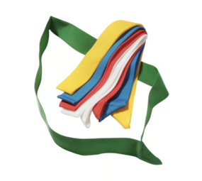 Tanga Sports Partijlinten | 45 cm (90 cm) | Diverse kleuren | Set van 10 partijlinten