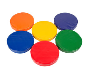 Spordas Stapschijven met geluid | Set van 6 Spordas Stapschijven met geluid | Set van 6