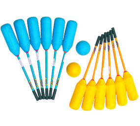 Spordas Knotshockeyset | set van 12 | Maat junior en senior Spordas Knotshockeyset | set van 12 | Maat junior en senior